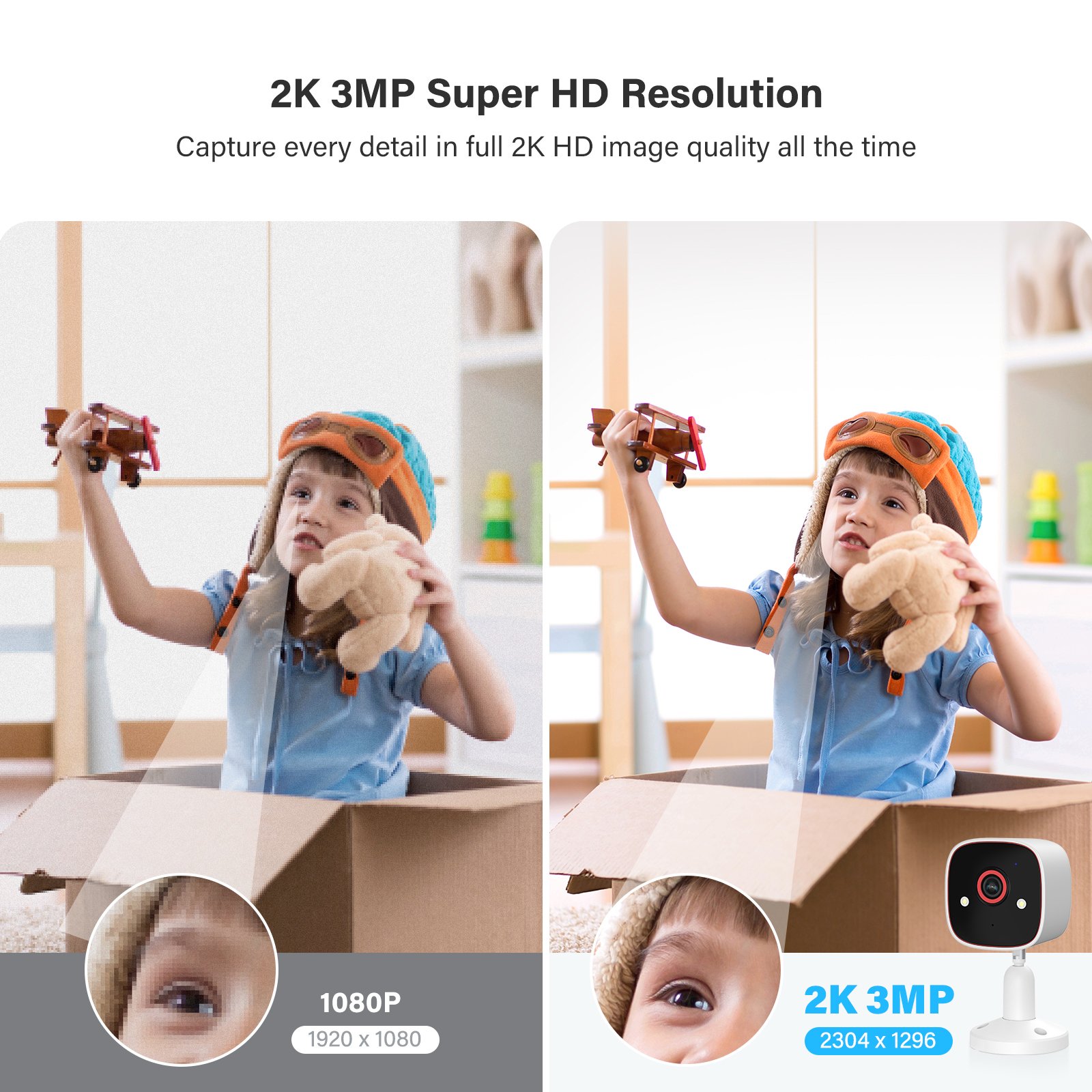 2K WiFi Indoor Camera - Image 3