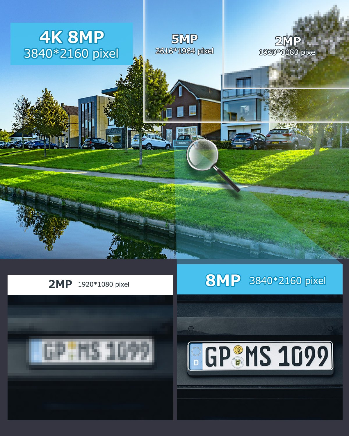 4K 8MP Outdoor PTZ IP POE Camera - Image 3