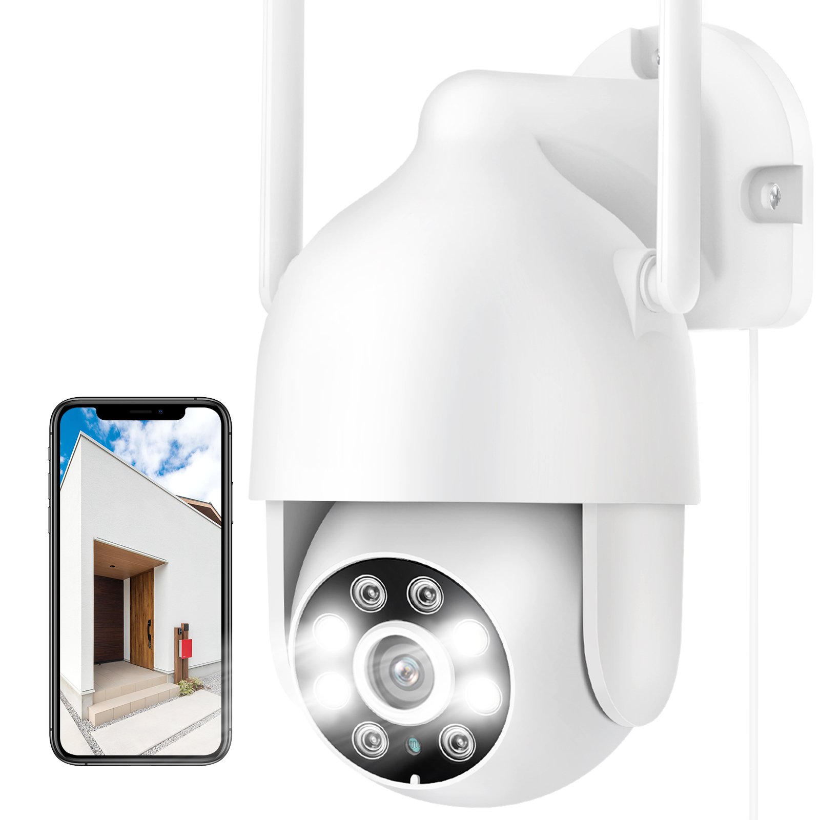 2K Security Camera Wireless Outdoor