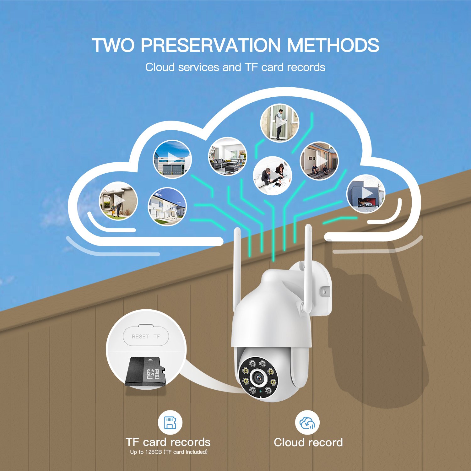 2K Security Camera Wireless Outdoor - Image 3