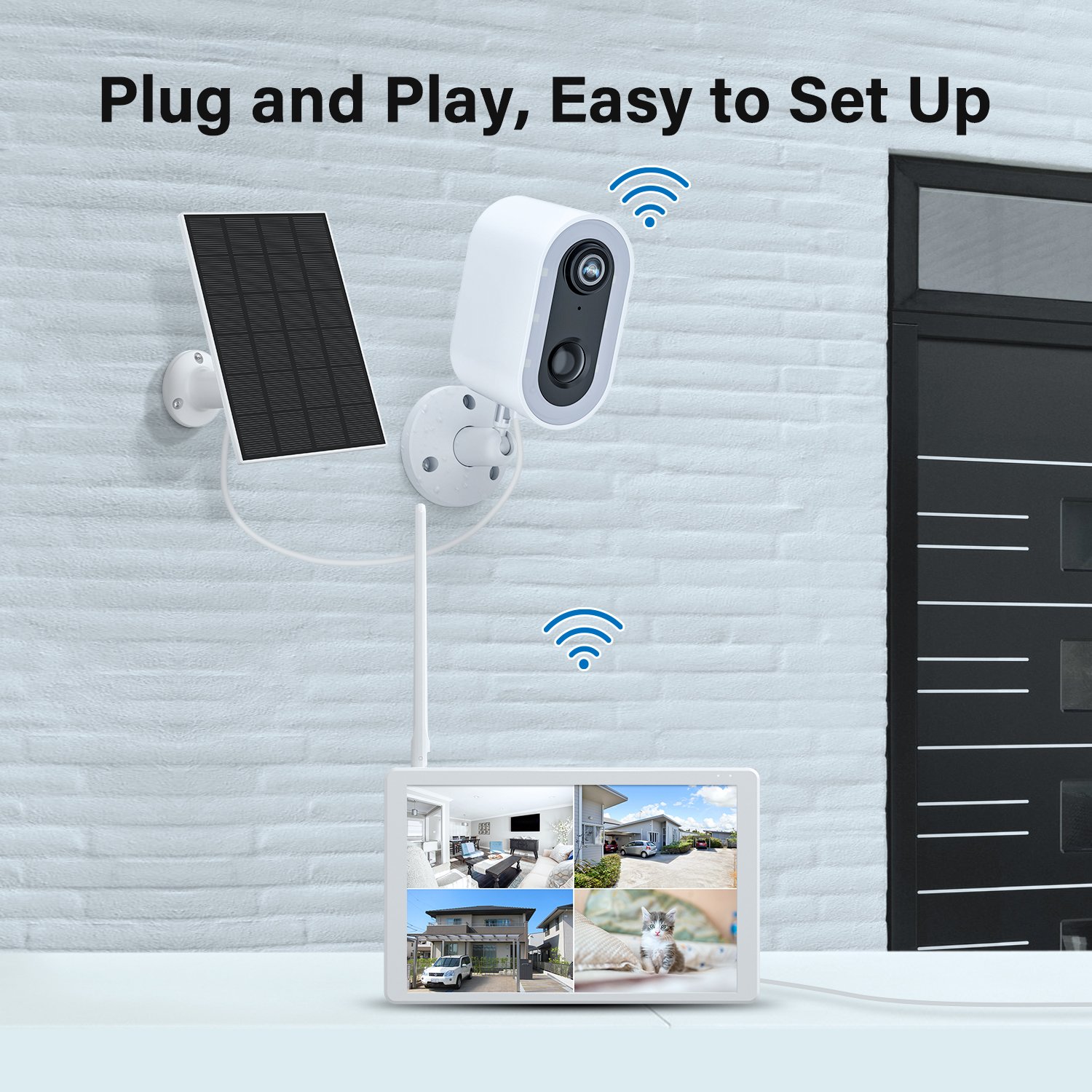 4MP All-Powerful Solar WiFi Security Kit - Image 3