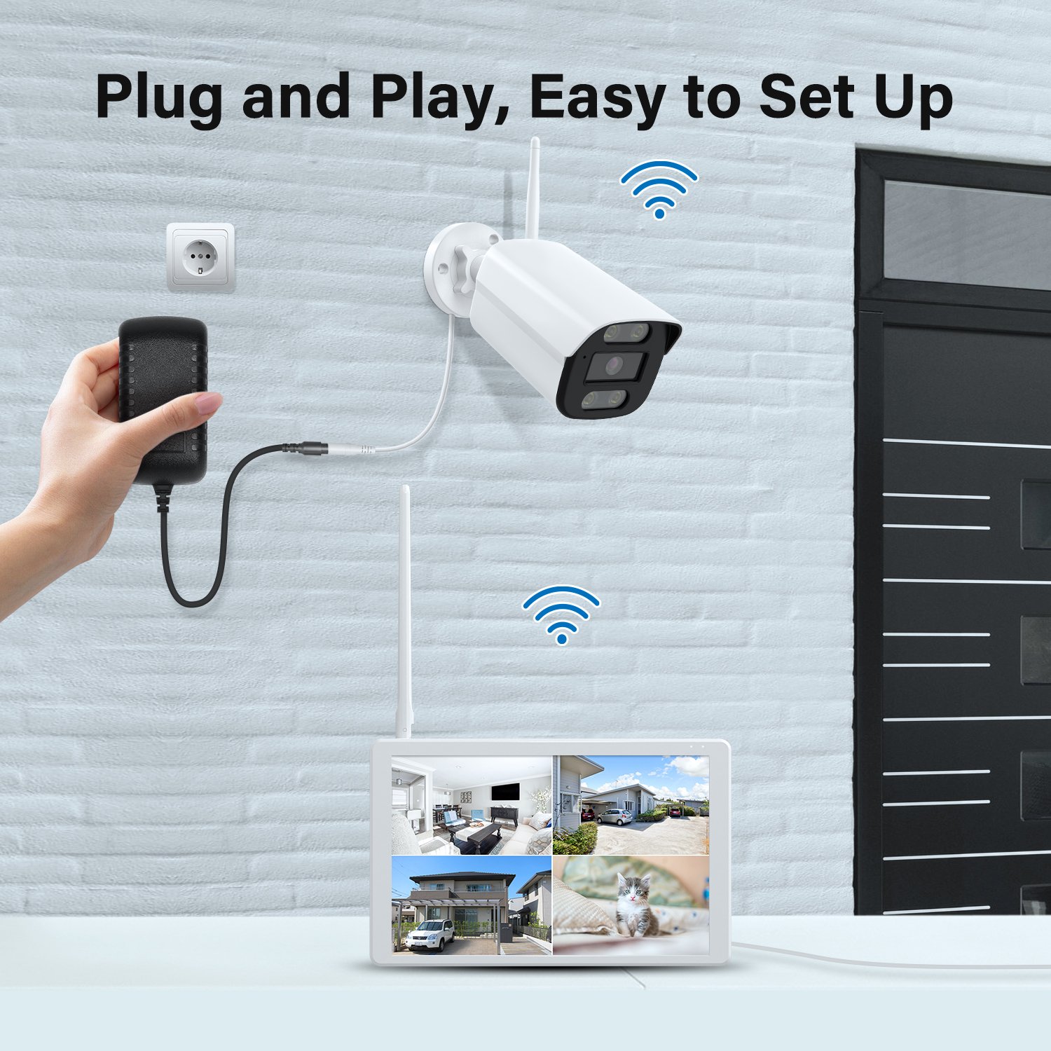 5MP All-Powerful WiFi Security Kit - Image 3
