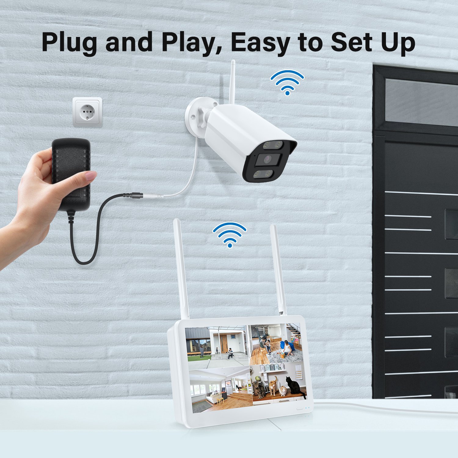 5MP All-Powerful WiFi Security Kit - Image 3