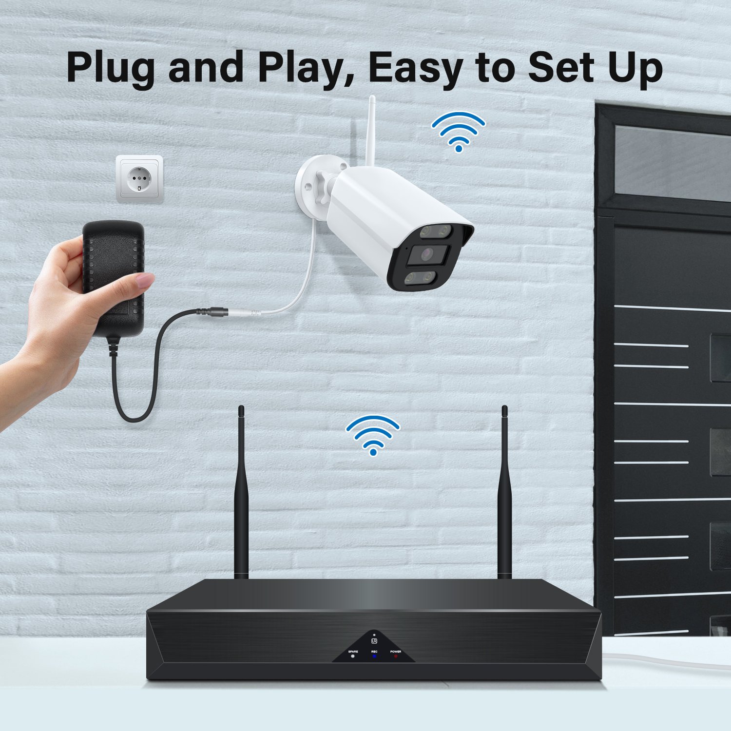 5MP All-Powerful WiFi Security Kit - Image 3