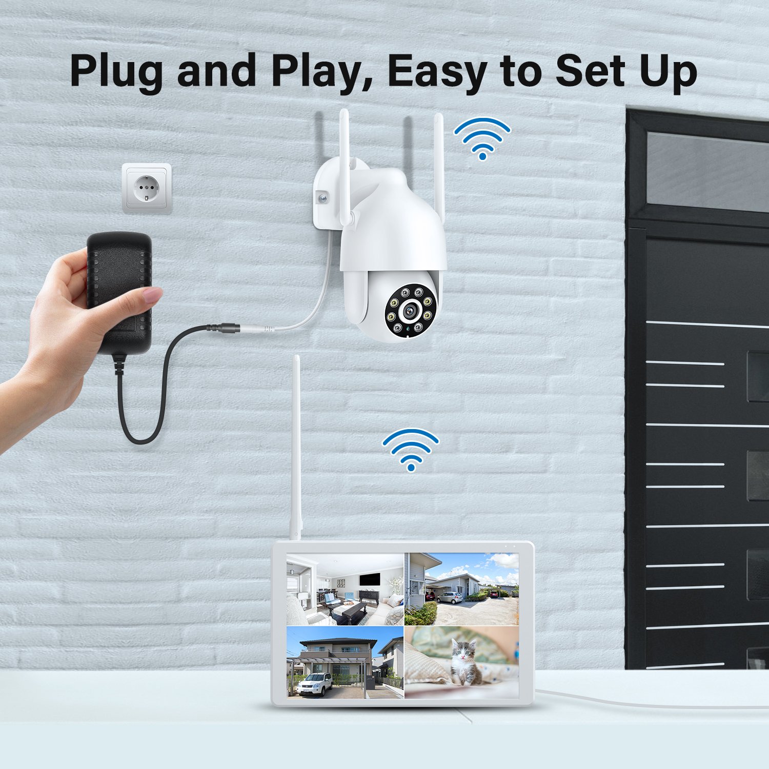5MP All-Powerful WiFi Security Kit - Image 3
