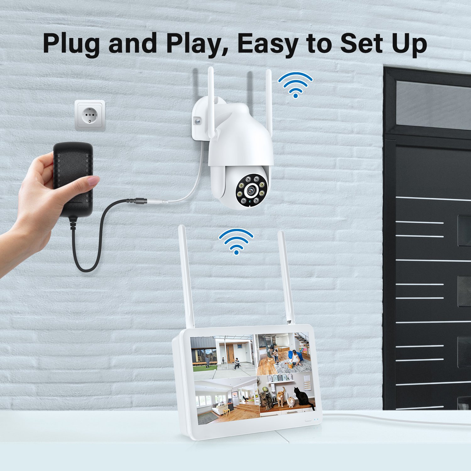 5MP All-Powerful WiFi Security Kit - Image 4