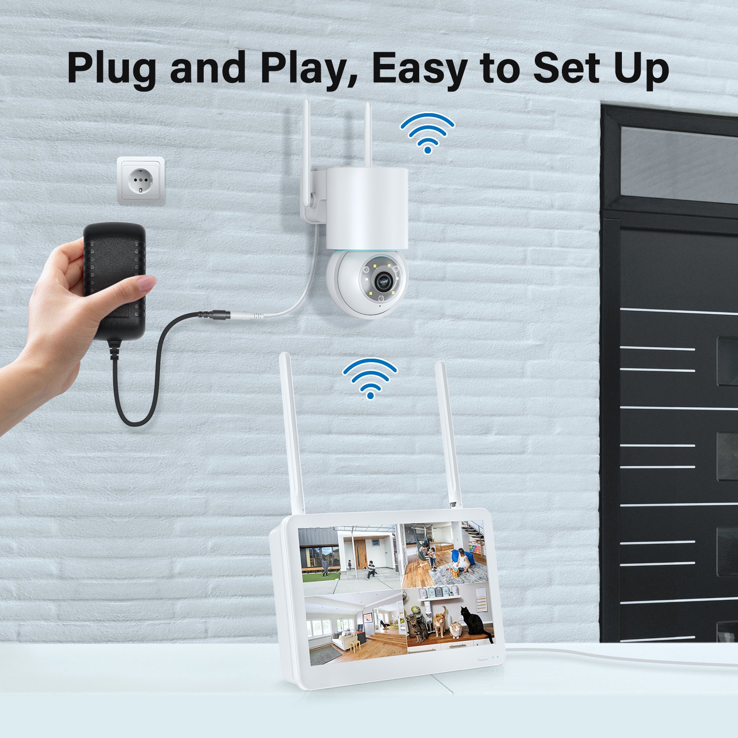 5MP All-Powerful WiFi Security Kit - Image 3