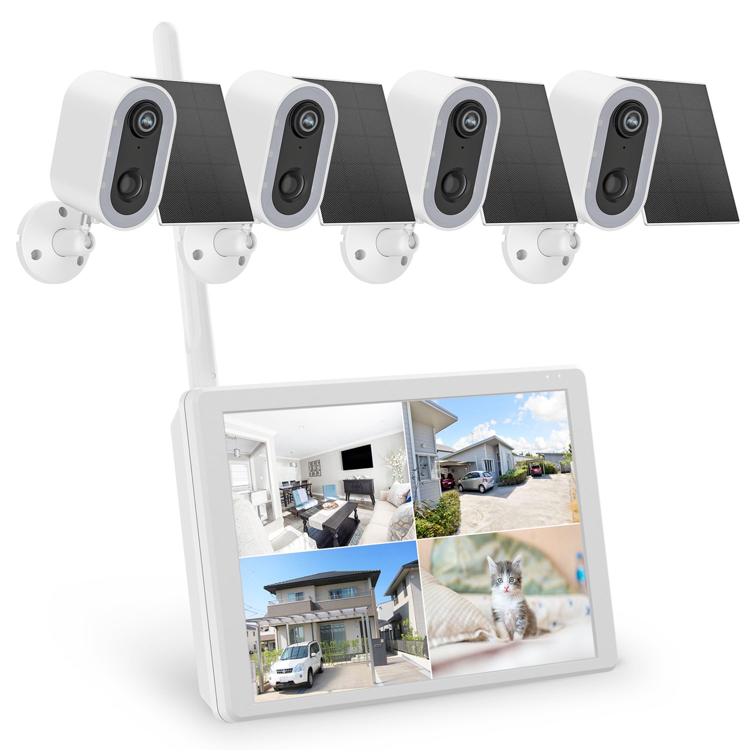 4MP All-Powerful Solar WiFi Security Kit