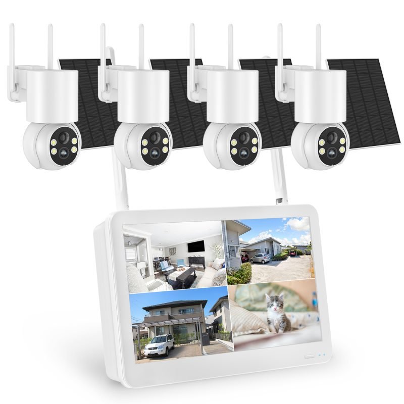 4MP All-Powerful Solar WiFi Security Kit